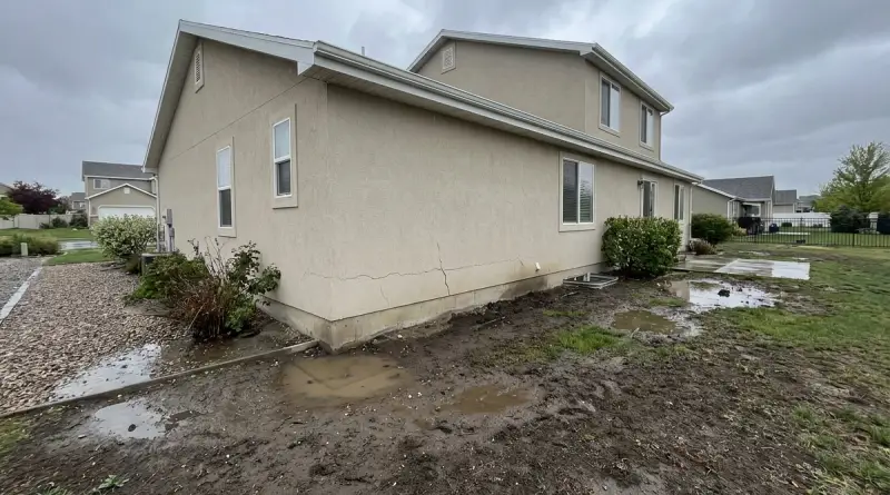 house showing how Poor Drainage can Lead to Structural Damage